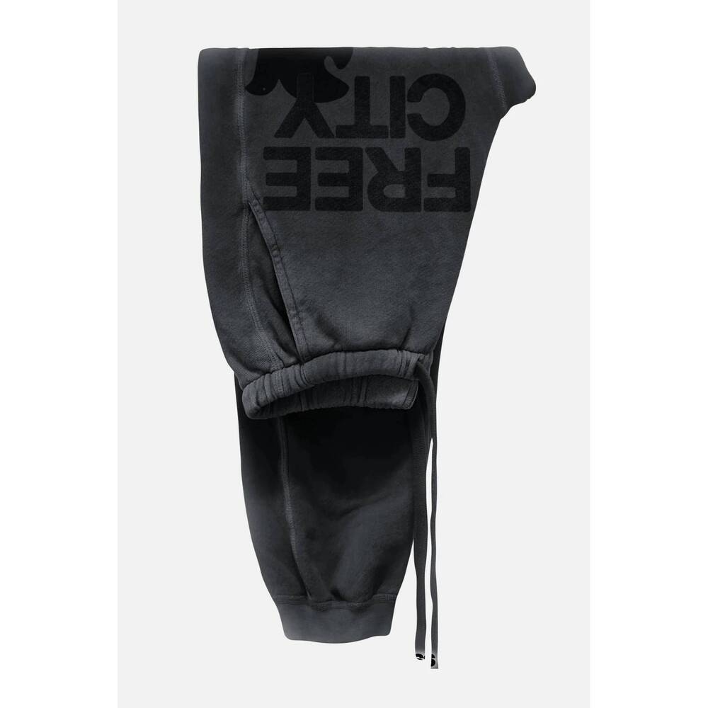 NEW FREECITY unisex sunfades pocket sweatpant in volcano